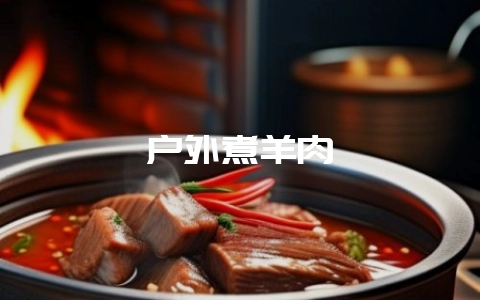 户外煮羊肉-会东网