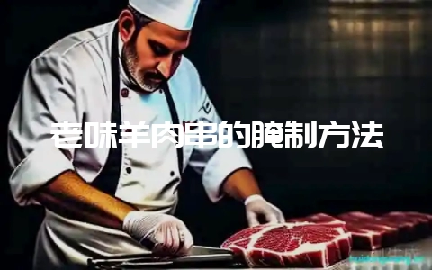老味羊肉串的腌制方法-会东网