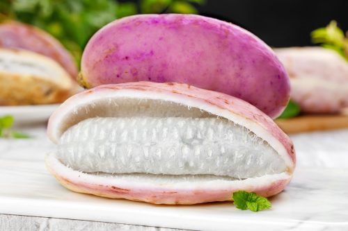 九幺黄黄色九熟透了,每年八月就可以采摘!-会东网