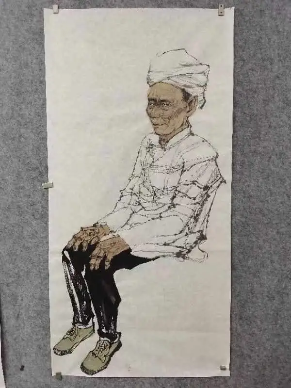 会东县政协诗书画院:重走长征之路写生团冕宁桥镇活动简报插图11 会东县政协诗书画院:重走长征之路写生团冕宁桥镇活动简报插图11