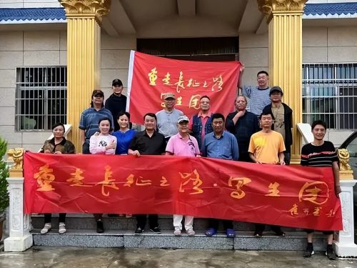 会东县政协诗书画院:重走长征之路写生团冕宁桥镇活动简报插图 会东县政协诗书画院:重走长征之路写生团冕宁桥镇活动简报插图