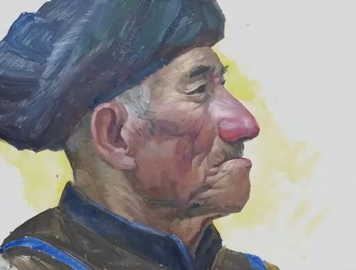 会东县政协诗书画院:重走长征之路写生团冕宁桥镇活动简报插图21 会东县政协诗书画院:重走长征之路写生团冕宁桥镇活动简报插图21