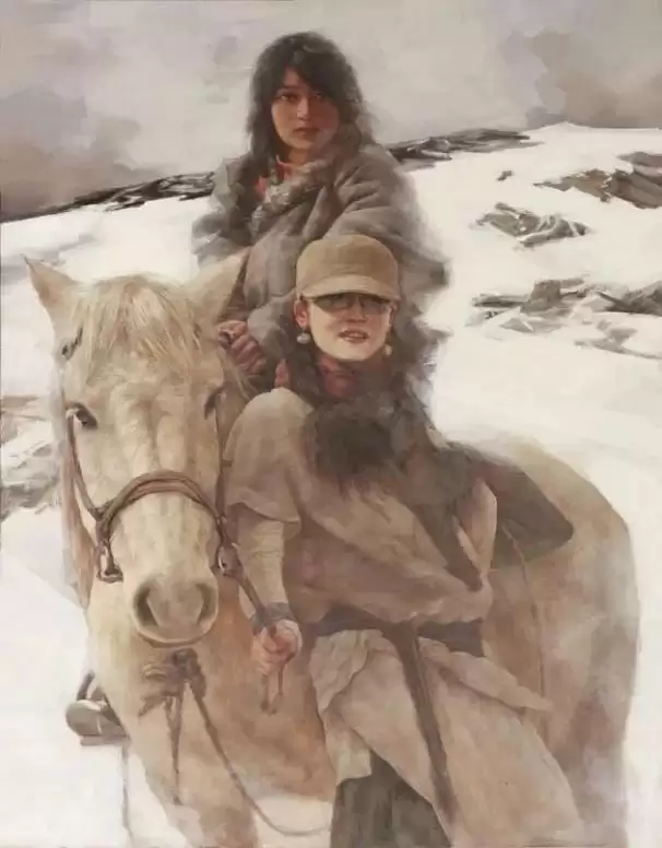 高清图集：曹辉油画作品集《与此山盟》西昌展出！插图9