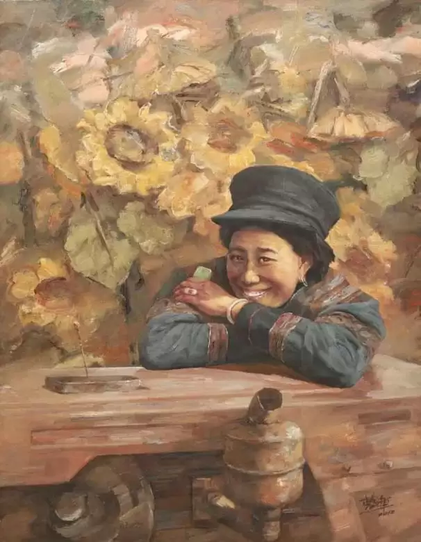高清图集：曹辉油画作品集《与此山盟》西昌展出！插图7