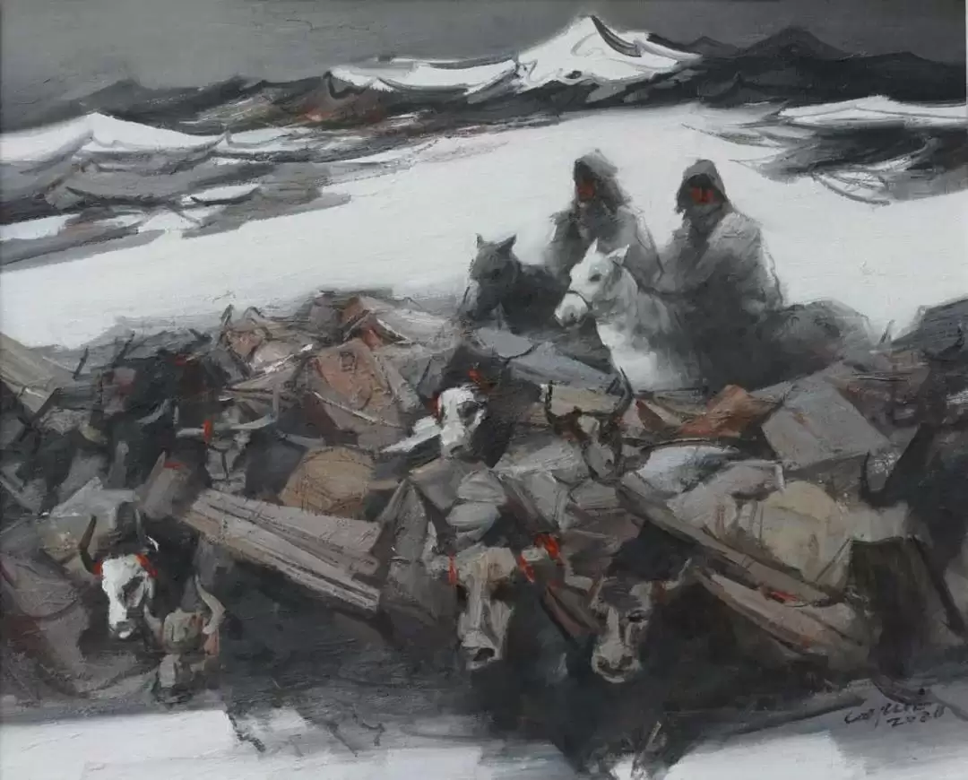 高清图集：曹辉油画作品集《与此山盟》西昌展出！插图27