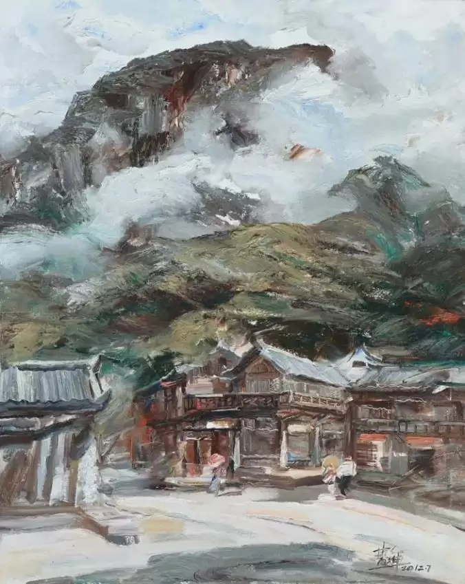 高清图集：曹辉油画作品集《与此山盟》西昌展出！插图18