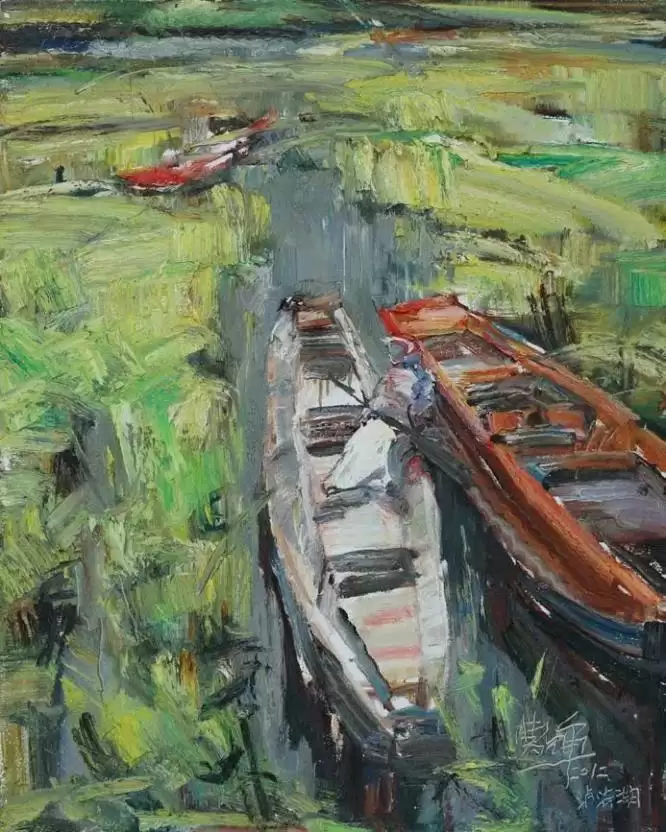 高清图集：曹辉油画作品集《与此山盟》西昌展出！插图19