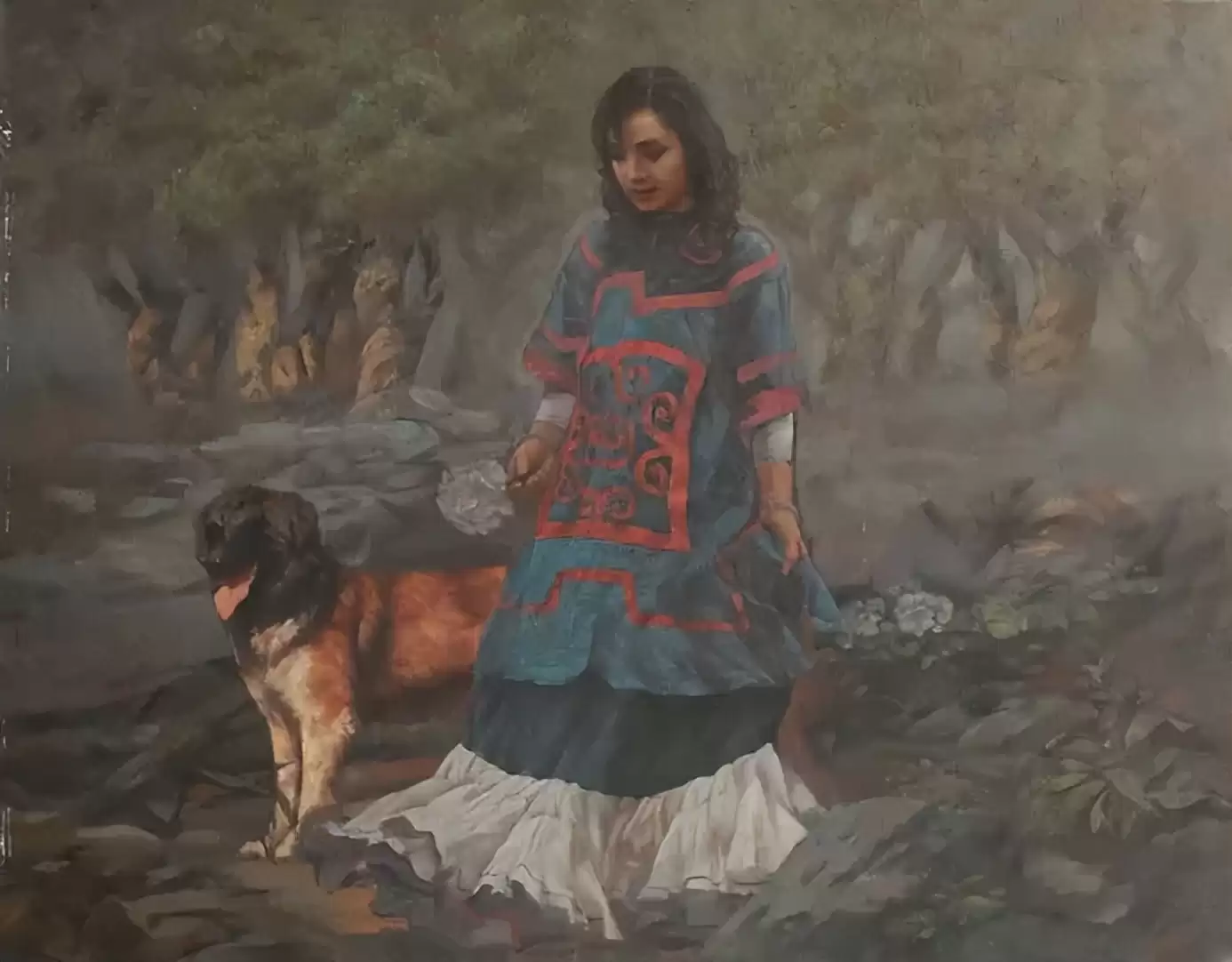 高清图集：曹辉油画作品集《与此山盟》西昌展出！插图4