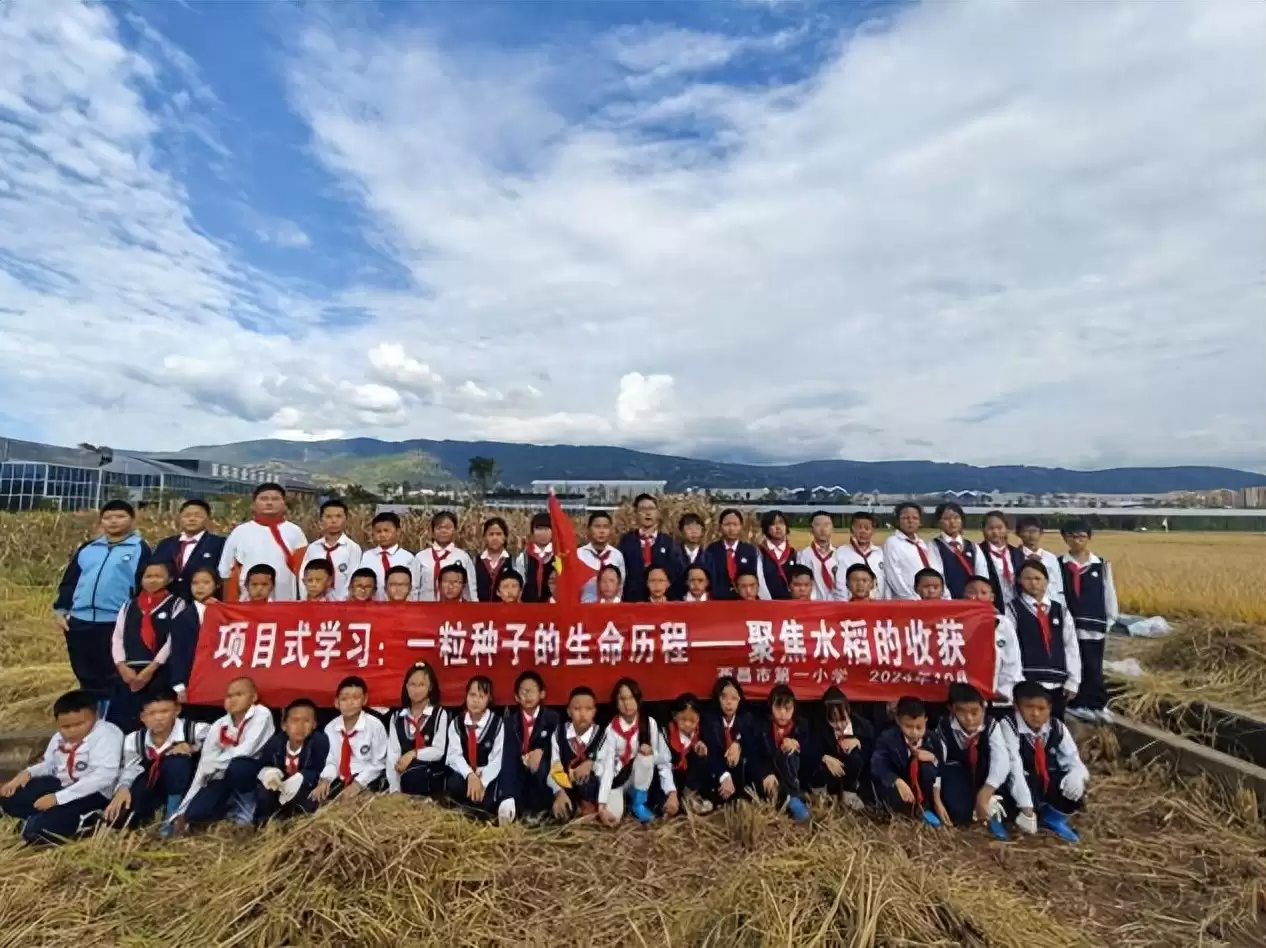 西昌一小学生项目式学习，体验农耕文化乐趣收获！-会东网