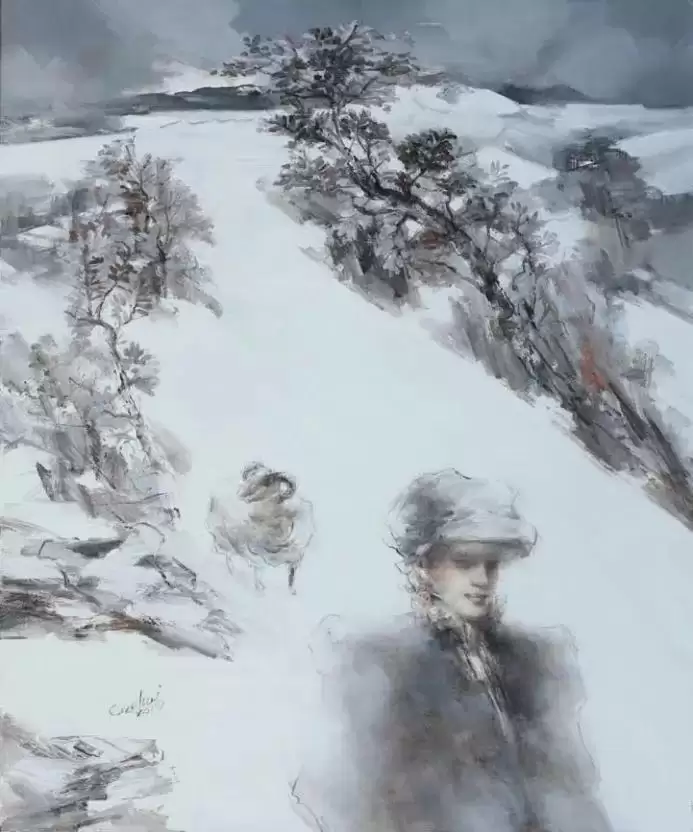 高清图集：曹辉油画作品集《与此山盟》西昌展出！插图29
