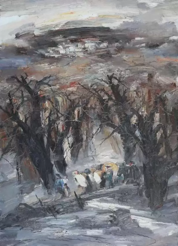 高清图集：曹辉油画作品集《与此山盟》西昌展出！插图21