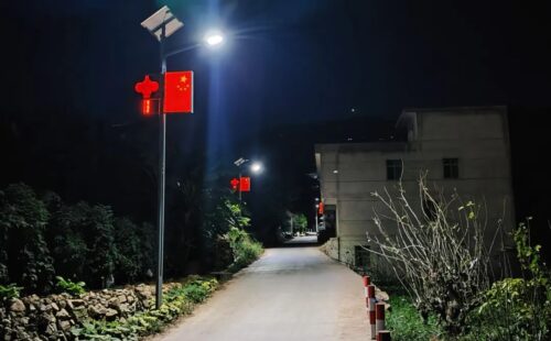 大崇镇亮化工程:点亮乡村“振兴路”插图1 大崇镇亮化工程:点亮乡村“振兴路”插图1