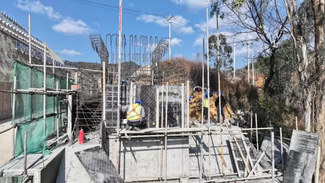 会东两岔河水库一期工程新春复工，为 “十四五” 交上满意答卷插图1