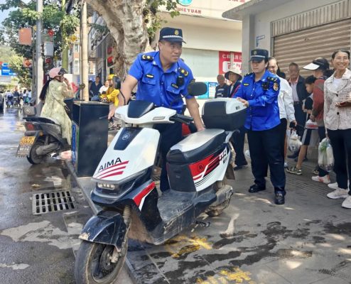 会东多部门联合开展非机动车整治 提升县城精细化管理水平-会东网