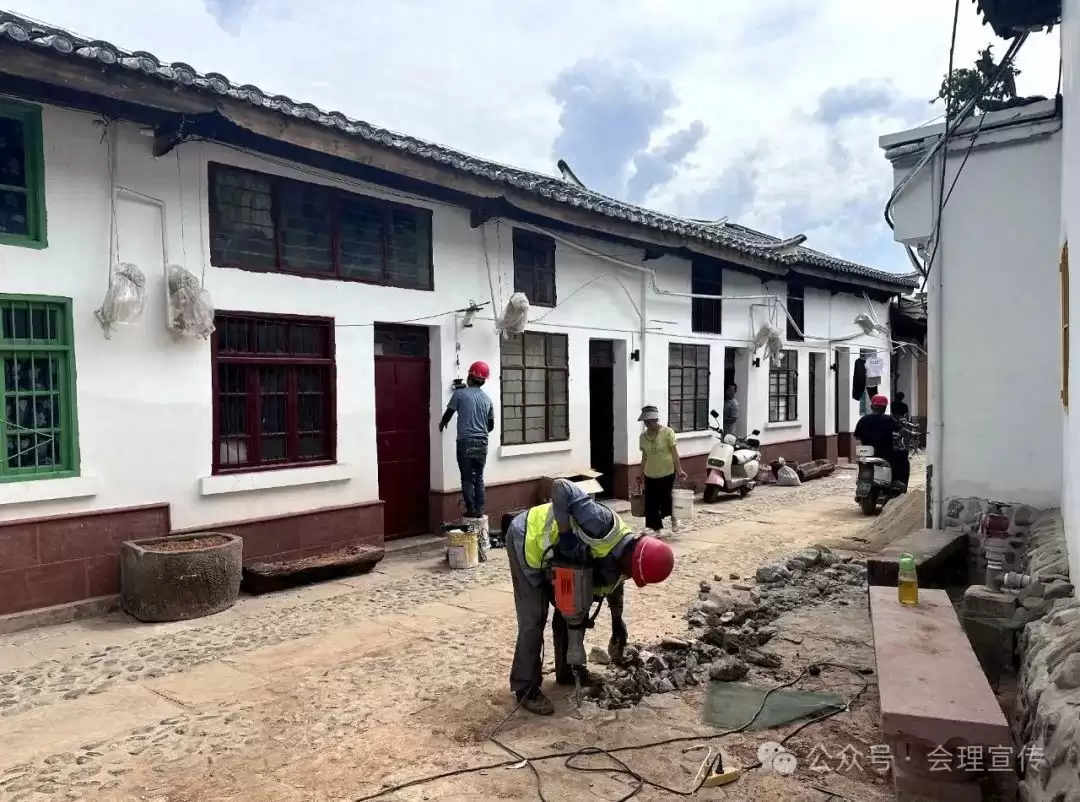 会理西成巷改造提升工程进展 95%，8 月底完工，传承历史风貌焕发新活力-会东网